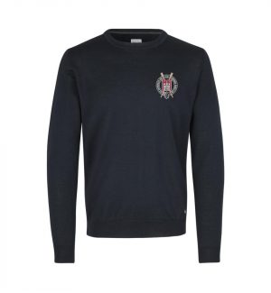 Feinstrick-Pullover, Herren, Rundhals